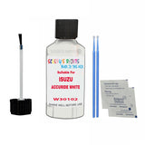 Paint Suitable For ISUZU ACCURIDE WHITE Colour Code W30102 Touch Up Scratch Repair Paint Kit