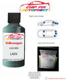 genuine Vw Vw Passat Lasha Green LA6V 1982-1988 Green Perfect match pen brush