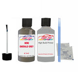 MINI EMERALD GREY Paint Code C1C Scratch TOUCH UP PRIMER UNDERCOAT ANTI RUST Paint Pen