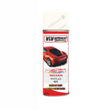 NISSAN WHITE 625 Code:(625) Car Aerosol Spray Paint Can