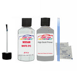NISSAN WHITE ZY2 Code:(ZY2) Car Touch Up Paint Scratch Repair