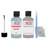 primer undercoat anti rust  Peugeot J5 Van Bleu Ciel 291 1979-1991 Blue Touch Up Paint