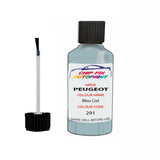 Paint For Peugeot J5 Van Bleu Ciel 291 1979-1991 Blue Touch Up Paint