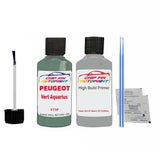 primer undercoat anti rust  Peugeot J5 Van Vert Aquarius 373F 1984-1996 Green Touch Up Paint