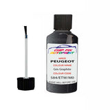 Paint For Peugeot 205 Gris Graphite 584, ETW, M0TW 1983-1995 Silver Grey Touch Up Paint