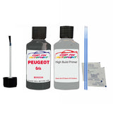 primer undercoat anti rust  Peugeot 207 SW Gris BU0239 2008-2008 Silver Grey Touch Up Paint