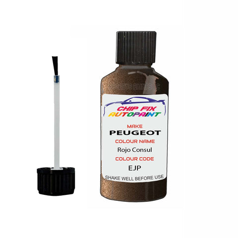 Paint For Peugeot 4008 Brown Squirell EJP 2014-2019 Brown Touch Up Paint