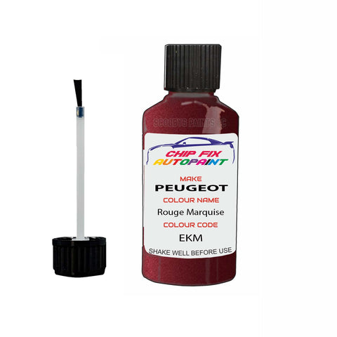 Paint For Peugeot 806 Rouge Marquise EKM 1994-2001 Red Touch Up Paint