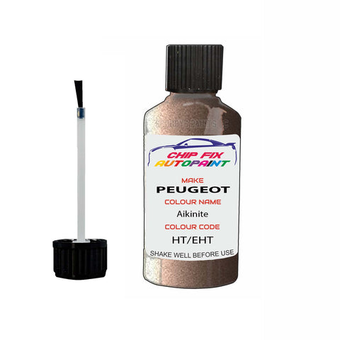 Paint For Peugeot 107 Aikinite HT, EHT 2013-2016 Brown Touch Up Paint