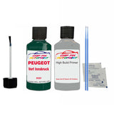 primer undercoat anti rust  Peugeot Partner Van Vert Innsbruck KQV 1996-2010 Green Touch Up Paint