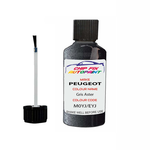 Paint For Peugeot 807 Gris Aster M0YJ, EYJ 1997-2014 Silver Grey Touch Up Paint