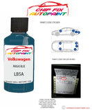 genuine Vw Vw Passat Pargas Blue LB5A 1982-1984 Blue Perfect match pen brush