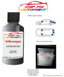 genuine Vw Vw Passat Platinum Gray (Mex) LD7X 2001-2022 Silver/Grey Perfect match pen brush