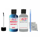 Primer undercoat anti rust Renault Megane Coupe Bleu Malte 1996-2022 Touch up scratch Paint Blue
