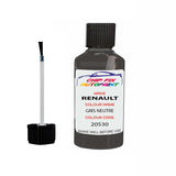 Paint For Renault Express Van Gris Neutre 1992-1999 Touch up scratch Paint Silver/Grey