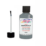 Paint For Renault Express Van Gris Palombe 1989-1993 Touch up scratch Paint Silver/Grey
