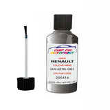 Paint For Renault Captur Gun Metal Grey 2018-2022 Touch up scratch Paint Silver/Grey