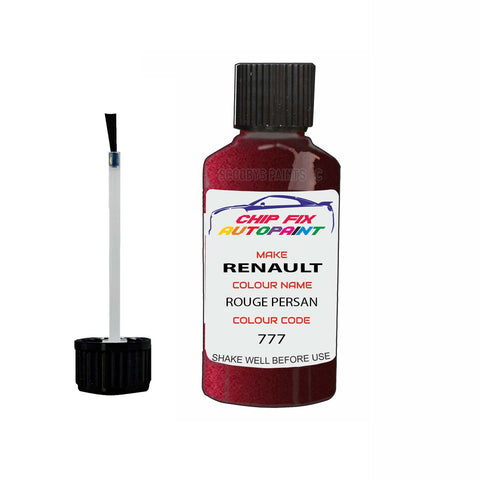 Paint For Renault R25 Rouge Persan 1983-1992 Touch up scratch Paint Red