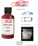 genuine Vw Vw Passat Siena Red LD3V 1982-1985 Red Perfect match pen brush