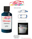 genuine Vw Vw Passat Tourmaline Blue LP5Y 2016-2022 Blue Perfect match pen brush
