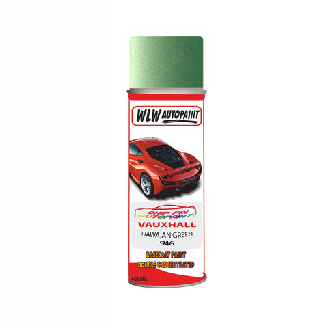 Aerosol Spray Paint For Vauxhall Astra Cabrio Hawaian Green Code 946 1997-1999