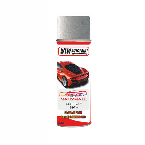 Aerosol Spray Paint For Vauxhall Speedster Light Grey Code 8974 2000-2002
