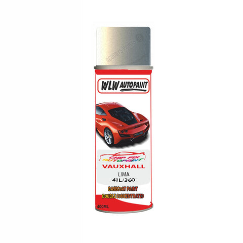 Aerosol Spray Paint For Vauxhall Calibra Lima Code 41L/360 1995-1997