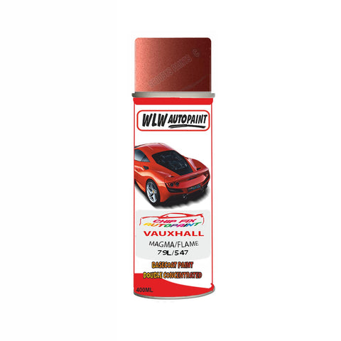Aerosol Spray Paint For Vauxhall Tour Magma/Flame Red Code 79L/547 1990-2017