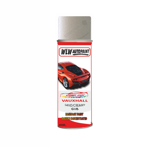 Aerosol Spray Paint For Vauxhall Karl Sand/Creamy Beige Code Gv8 2015-2019