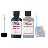 anti rust primer Vauxhall Campo Steel Blue 823 1993-2000 Blue scratch repair pen