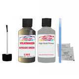 Undercoat anti rust primer Vw Jetta Avocado Green LI6S 2005-2007 Green scratch chip pen paint