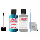 Undercoat anti rust primer Vw Crossup Costa Azul LW5M 2016-2021 Blue scratch chip pen paint