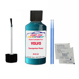 Paint Suitable For Volvo V70 Tourquoise Pearl Code 422 Touch Up 1997-1997