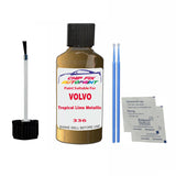 Paint Suitable For Volvo V40 Tropical Lime Metallic Code 336 Touch Up 1997-2000