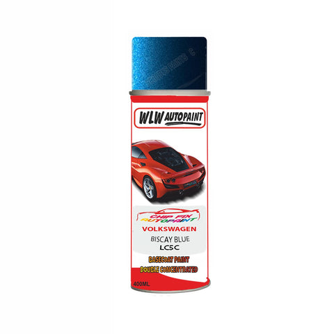 Paint For Vw Crosstouran Biscay Blue LC5C 2006-2018 Blue Aerosol Spray Paint