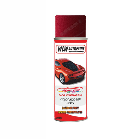 Paint For Vw Eurovan Colorado Red LB3Y 1996-2007 Red Aerosol Spray Paint