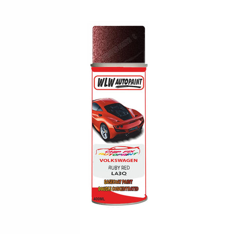 Paint For Vw Touran Ruby Red LA3Q 2014-2021 Red Aerosol Spray Paint