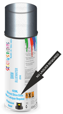 Direct Gloss Spray For Bmw M3 Cabrio Blue Water Metallic 896 Aerosol Paint No Lacquer Required