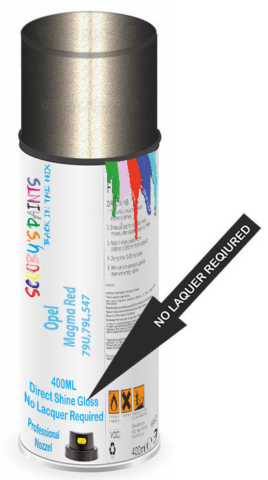 Basecoat Aerosol Paint – Scratch Repair Touch-Up – For Vauxhall Tigra – UK Made