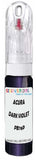 10ml–30ml touch-up kit for Acura Integra chips and scratches, precise colour match to Dark Violet Pearl PB76P