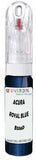 10ml–30ml touch-up kit for Acura Tl chips and scratches, precise colour match to Royal Blue Mat B536P