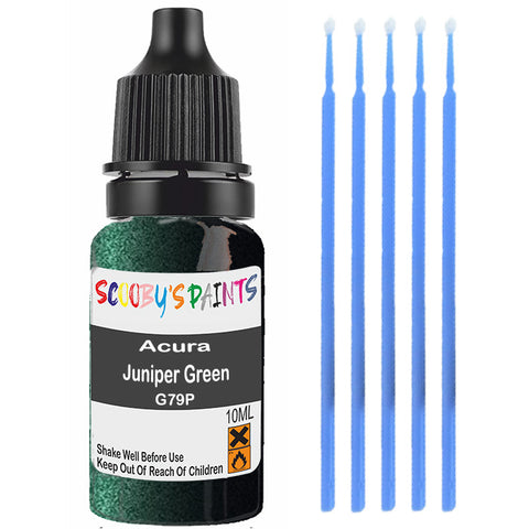 Touch Up Paint For Acura Legend Juniper Green G79P Green Scratch Stone Chip 10Ml