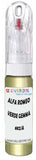 10ml–30ml touch-up kit for Alfa Romeo 147 chips and scratches, precise colour match to Verde Gemma Metallic 682/A