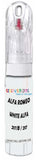10ml–30ml touch-up kit for Alfa Romeo Tonale chips and scratches, precise colour match to White Alfa 217/B / 217