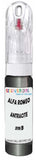 10ml–30ml touch-up kit for Alfa Romeo Giulietta chips and scratches, precise colour match to Antracite Grey Metallic 319/B