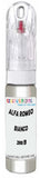 10ml–30ml touch-up kit for Alfa Romeo 8C chips and scratches, precise colour match to Bianco Madreperla 288/B