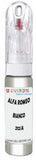 10ml–30ml touch-up kit for Alfa Romeo 156 chips and scratches, precise colour match to Bianco Nuvola Perl 212/A