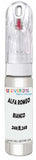 10ml–30ml touch-up kit for Alfa Romeo All chips and scratches, precise colour match to Bianco Trofeo Pearl 248/B,248
