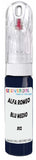10ml–30ml touch-up kit for Alfa Romeo Giulietta Spider chips and scratches, precise colour match to Blu Medio 312