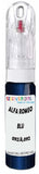 10ml–30ml touch-up kit for Alfa Romeo All chips and scratches, precise colour match to Blu Montecarlo Metallic 092/A,092